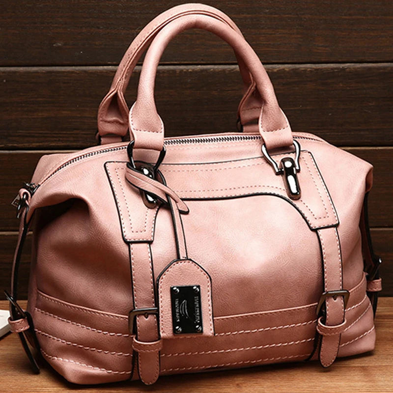 Bolso de mano para Mujer, Bolso de  imitación cuero para Mujer, bolsos cruzados para Mujer, Bolso de mano Boston, Bolsa femenina, Bolso para Mujer