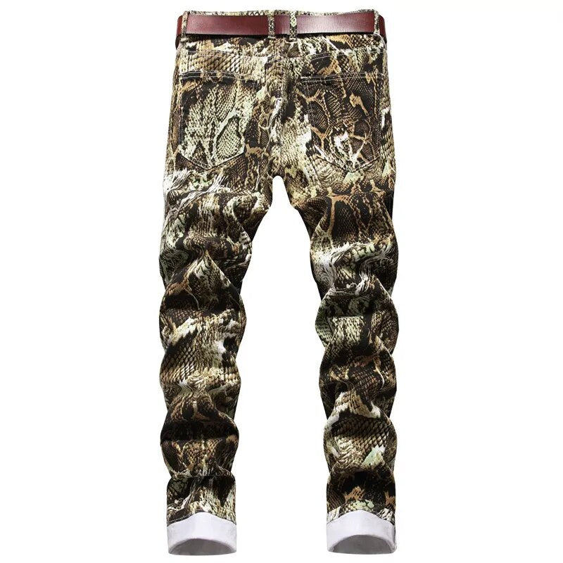 Pantalones vaqueros con estampado de diseñador para hombre, vaqueros rasgados de alta calidad, talla 28-38 40 42 2022, ropa de calle Punk HIP HOP otoño primavera 2022