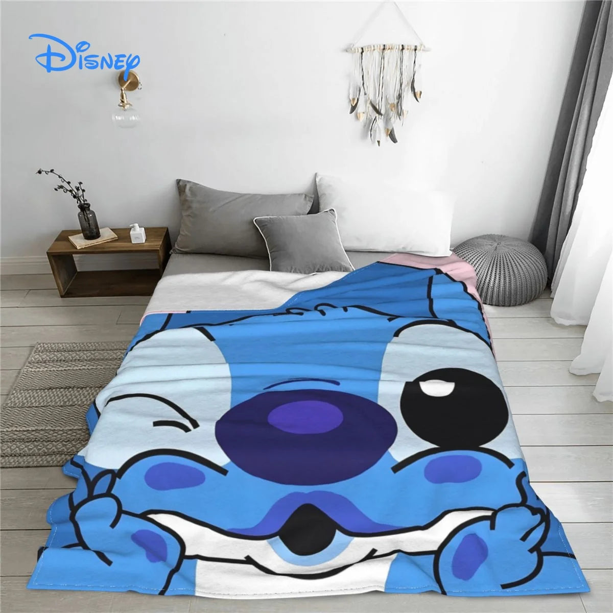 Nuevo Disney Lilo y Stitch niños niñas niños mantas en la cama ,sofá , para dormir ropa de cama cubre sábanas